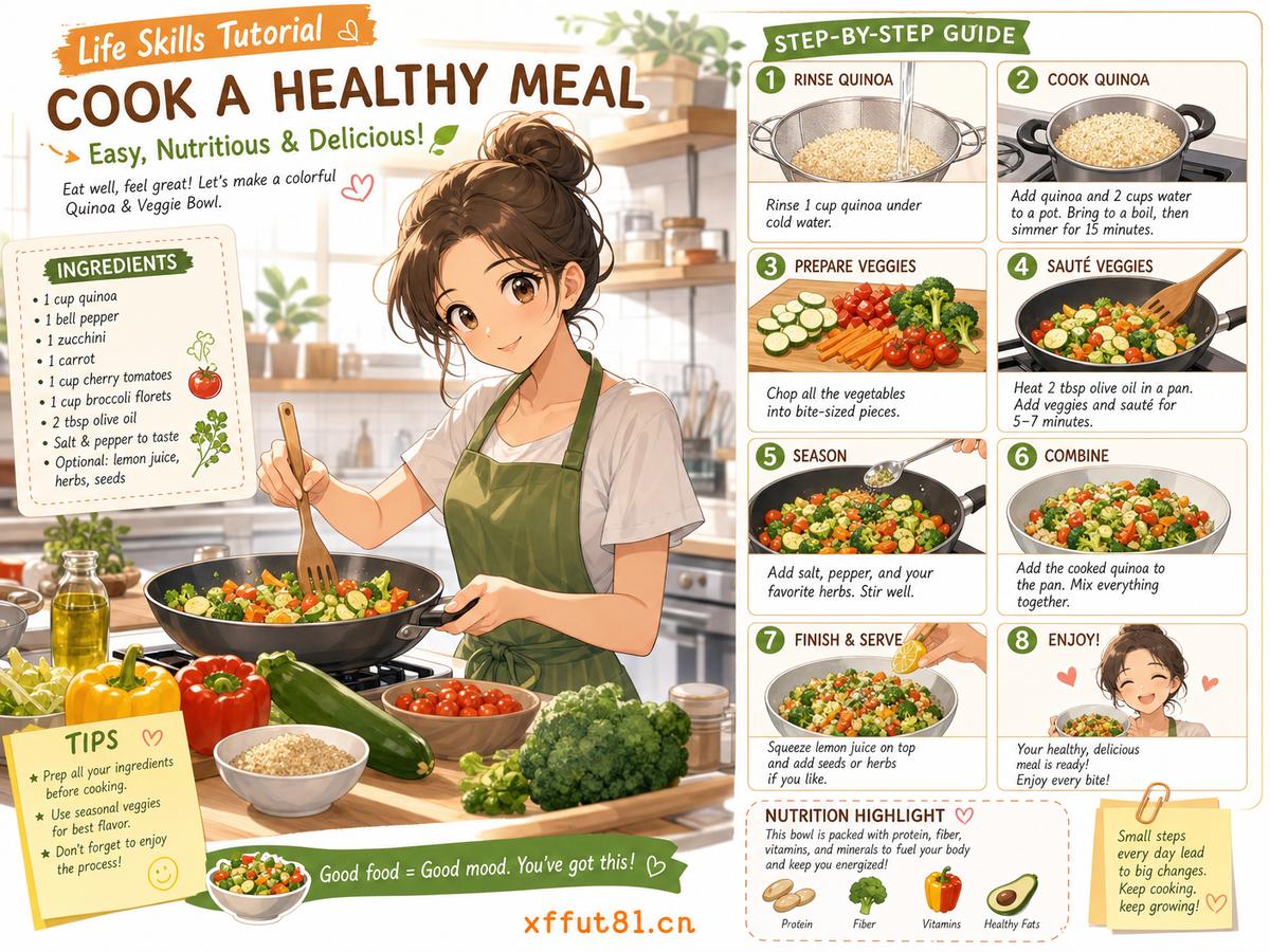 国产生活技能动漫-健康饮食教程